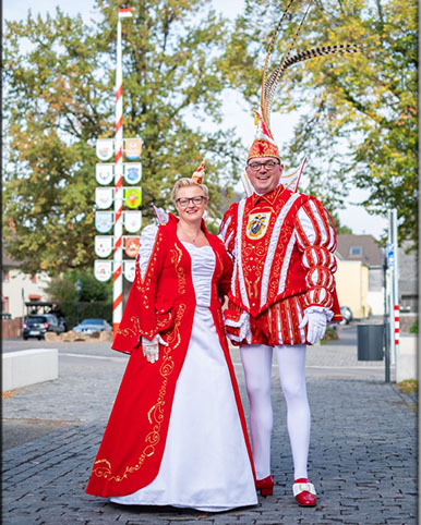 Prinz Holger und PrinzessinHeike im Jahr 2019